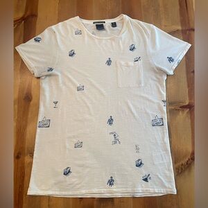 Scotch & Soda Survival of the Fittest T-Shirt, L